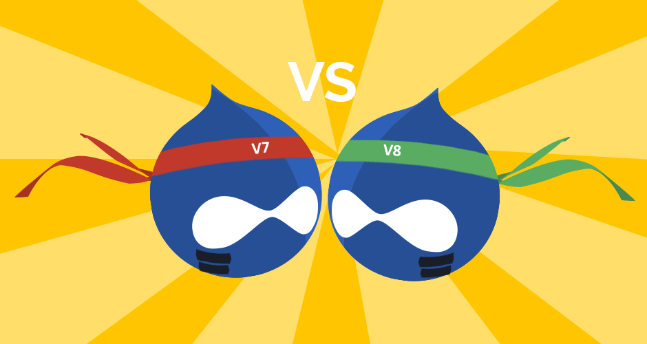 Drupal 7 vs. Drupal 8