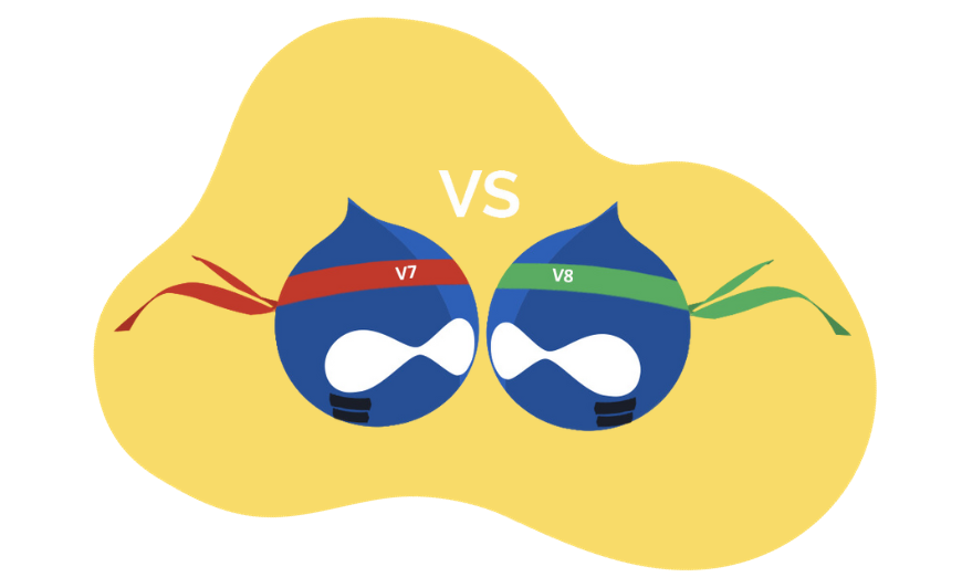 Drupal 7 vs. Drupal 8