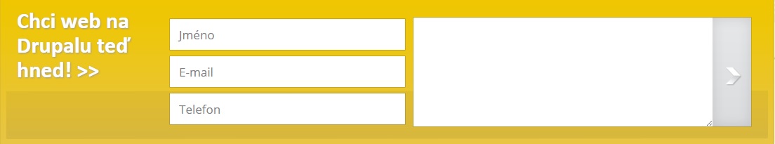 Drupal - využívání formulářů