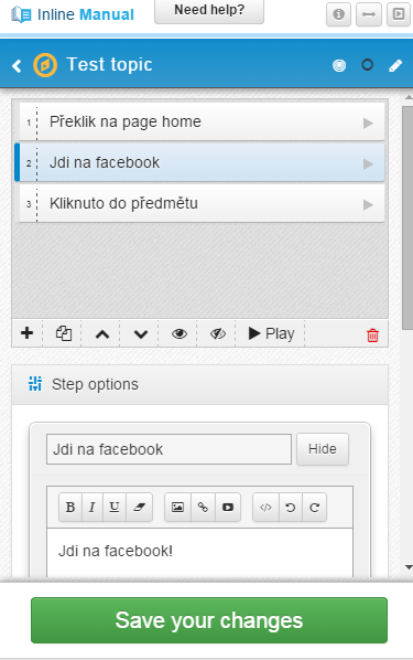 Drupal - uživatelská nápověda