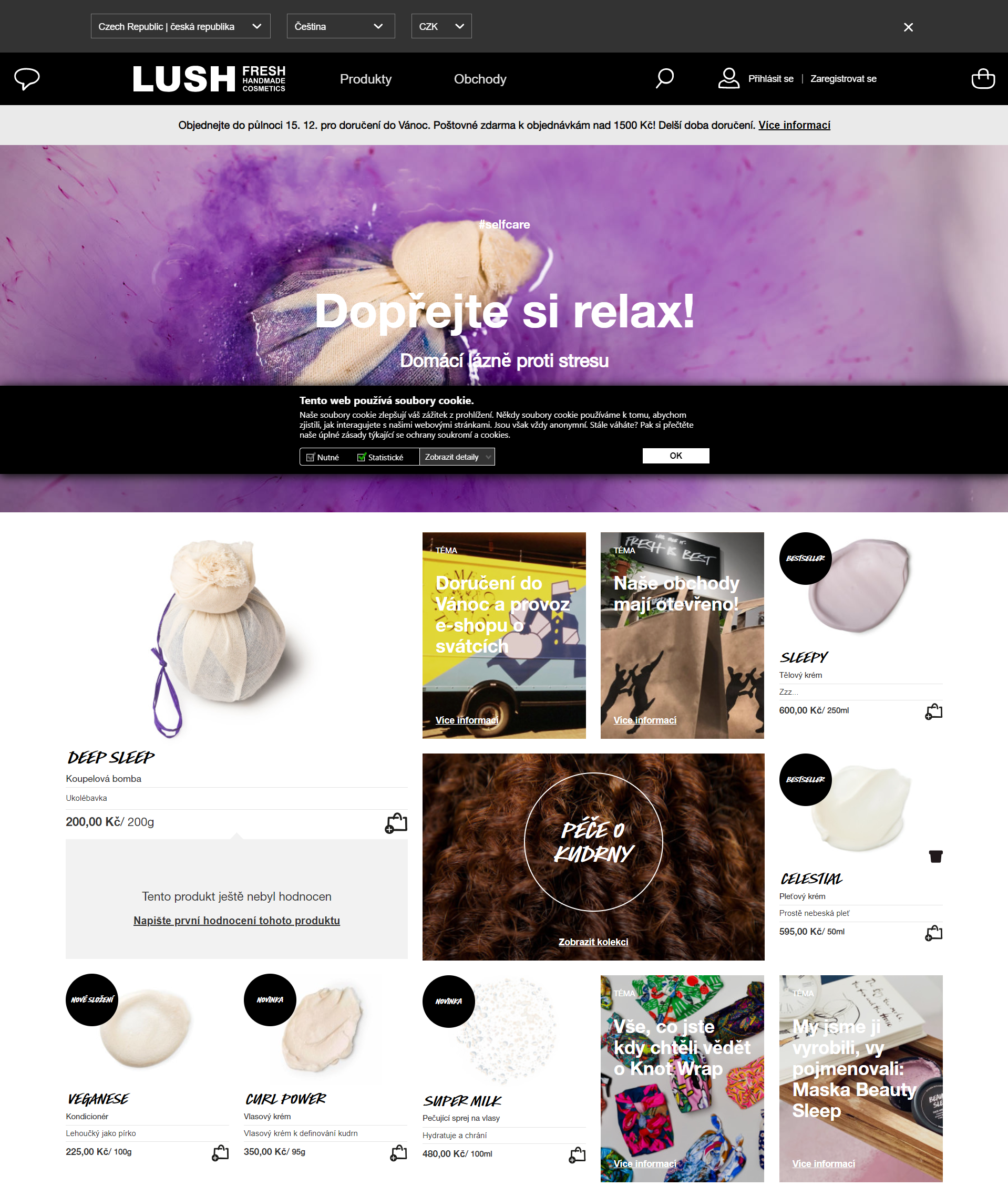 E-shopy na Drupalu - LUSH