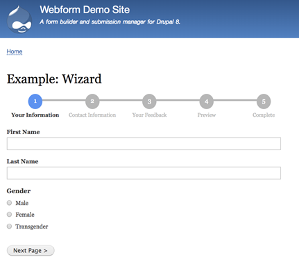 Modul Webform