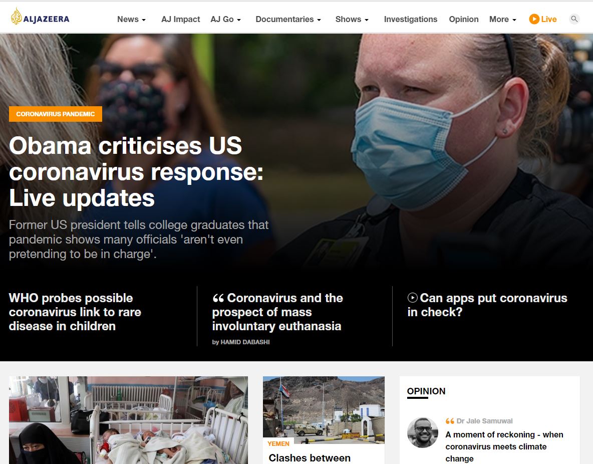 Weby na Drupalu 8 - Al Jazeera