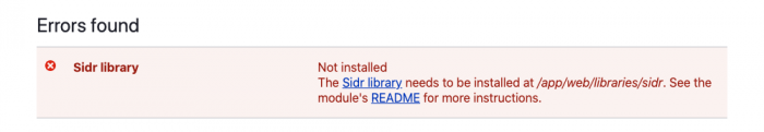 Sidr JS Libraries